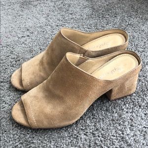 Splendid Open Toe Mules